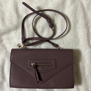 Purple Clutch. Purchased from StitchFix.